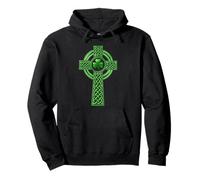 Irish Celtic Cross - Celtic Symbols - Catholic Ireland Pullover Hoodie