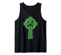 Irish Celtic Cross - Celtic Symbols - Catholic Ireland Tank Top