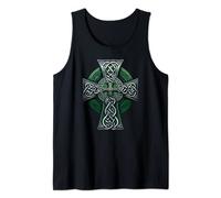 Irish Celtic Cross Knot Christian Holy Trinity Scottish Celt Tank Top
