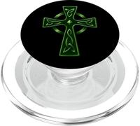 Irish Celtic Cross Knot - Nordic Catholic Christian PopSockets PopGrip for MagSafe