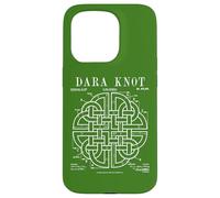 Irish Celtic Knot Dara St Patrick's Day Funny Vintage Patent Case for iPhone 15 Pro