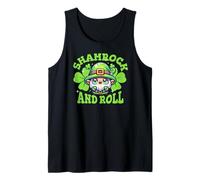 Irish Charm and Roll Cute Humor Parade Luck Celebration Tank Top