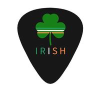 Irish clover Soundtrack Guitar Picks Bass Guitarist Plectrums Paddles for Playing Guitar 12 PCS
