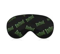 Irish Clovers Fashion Sleep Eye Mask Soft Covers for Sleeping with Adjustable Strap