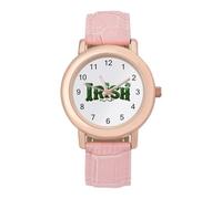 Irish Clovers Watches for Women Fashion Adjustable Wrist Watch Work Workout