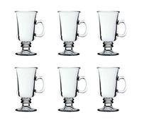 Irish Coffee Glasses, 225ml Set of 6.