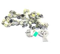 Irish Connemara Marble Rosary Prayer Beads Handcrafted