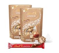 Irish Cream Chocolate Truffles for Gifts - Pack of 2 x 200g Milk Chocolate Truffles with Irish Cream Liqueur Filling & 38g Chocolate Bar. Chocolate Gifts for Women, Christmas Gifts with Topline Card