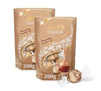 Irish Cream Lindt Chocolates Truffles for Gifts - Pack of 2 x 200g Milk Chocolate Truffles with Irish Cream Liqueur Filling. Chocolate Gifts for Women, Christmas Gifts with Topline Card