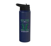 Irish Dance Festival Ceili Instructor Stepdance Sport Dancer Stainless Steel Insulated Water Bottle