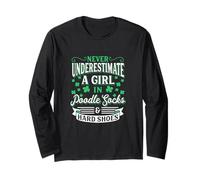 Irish Dance Funny Irish Dancer Woman Irish Step Dance Fans Long Sleeve T-Shirt