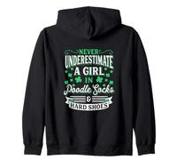 Irish Dance Funny Irish Dancer Woman Irish Step Dance Fans Zip Hoodie
