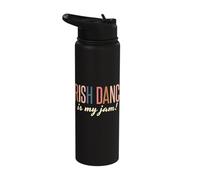 Irish Dance is My Jam Dancing Dancer Funny Apparel Stainless Steel Insulated Water Bottle