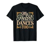 Irish Dance Mom Whose Heart Stage Every Time Dancer Performs T-Shirt