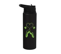 Irish Dance Shoe Clover Ceili Instructor Stepdance Dancer Stainless Steel Insulated Water Bottle