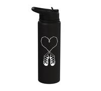 Irish Dance Shoe Heart String Ceili Instructor Stepdance Stainless Steel Insulated Water Bottle