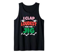 Irish Dance Step Dancing Celtic Fan Gaelic Rhythm Passion Tank Top