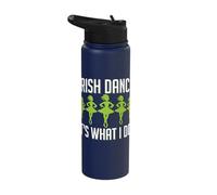 Irish Dancing Dance Dancer Funny Apparel Stainless Steel Insulated Water Bottle