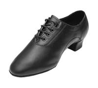 Irish Dancing Shoes Men,Mens Ballroom Practice Dance Shoes,Flexible and Wear Resistant,Soft and Resistant to Bending,Suitable for Latin Salsa Dance Practice Black Matte