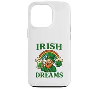 Irish Dreams Leprechaun Celebration Design Case for iPhone 13 Pro