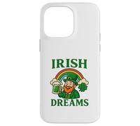 Irish Dreams Leprechaun Celebration Design Case for iPhone 14 Pro Max