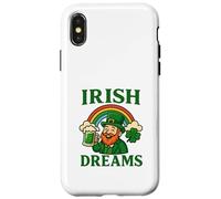 Irish Dreams Leprechaun Celebration Design Case for iPhone X/XS