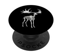 Irish Elk Skeleton Megaloceros Fossil Anatomy PopSockets Adhesive PopGrip