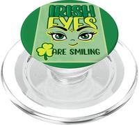 Irish Eyes are Smiling St Patrick's Day PopSockets PopGrip for MagSafe