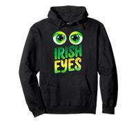 Irish Eyes St Patrick's Day Pullover Hoodie