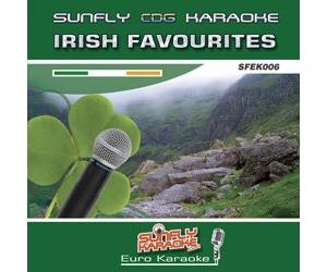 Irish Favourites Sunfly Karaoke CDG
