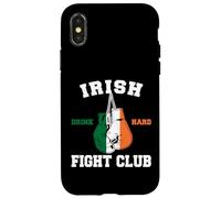 Irish Fight Club Funny Irish Boxing Case for iPhone X/XS