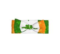 Irish Flag Baby Elastic Bow Hairband For Baby Welcome Party Family Photography New Parents Gift