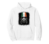 Irish Flag Beanie Man National Pride Travel Pullover Hoodie