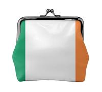 Irish Flag Coin Purses, Change Purse Wallets, For Festivals And Special Occasions, Black, One Size, Art Deco
