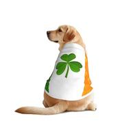 Irish Flag Dog Shirt for Large & Medium Dogs - Mesh Breathable Pet T-Shirts, Perfect for Daily Wear and Special Occasions