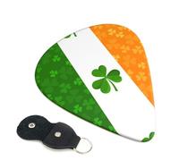 Irish Flag Guitar Pickfor Pickups For Acoustic Electric Guitar Bass Ukulele