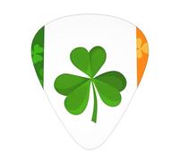 irish flag Guitar picks, made of ABS material, suitable for acoustic guitars, electric guitars, etc.