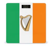 Irish Flag Ireland Harp Digital Bathroom Weighing Scales for Body Weight LCD Display