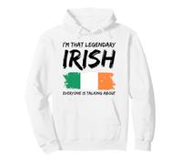 Irish Flag Ireland Pullover Hoodie