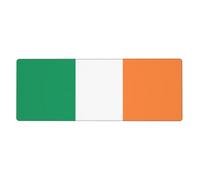 Irish Flag Premium Spill-Proof Stain-Resistant Cloth Gaming Mouse Pad 800 X 300 X 3 Mm Long Desk Pad