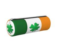 Irish Flag Print Adults Pencil Case Stylish Pen Pouch Stationery Organizer Everyday Travel Versatile