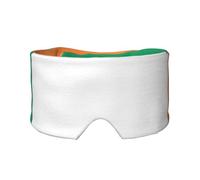 Irish Flag Print Eye and Ear Muffs Blackout Sleeping Noise Blocking Ear for Adults Kids Men Women