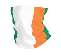 Irish Flag Print Face Mask Cover Cold Weather Scarf Gaiter Scarf Windproof Winter Neck Warmer For Men And Women