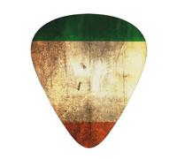 Irish Flag print Guitar Picks 12 Pack Assorted Thickness for Guitar,ukulele,0.46/0.71/0.96mm