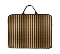 Irish Flag Print Laptop Case Sleeve Lightweight Waterproof Work Travel Commuting Notebook Cover Bag