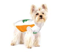 Irish Flag Print Lightweight Tank Top for Dogs Dog Shirts for Small Dogs Stretchy T Shirts Sleeveless Vest