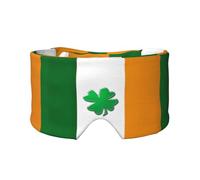 Irish Flag Print Sleep Eye and Ear Muffs Blocking for Home Office Camping Airplane Travel Nap Aid