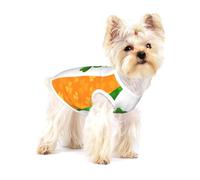 Irish Flag Print Small Dog Clothes Pet Vest, Soft Cotton Sleeveless T-Shirts Breathable Pet Tank Top Apparel For Puppies And Cats