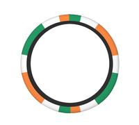 Irish flag Print Steering Wheel Cover, Elastic Universal Non-Slip Neoprene Protector Wheel Cover, for Car SUVs