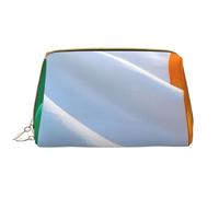 Irish Flag Print Travel Makeup Bag,Waterproof Portable Bag